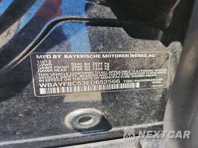 Zdjęcie 12 z 12 samochodu: 2014 BMW 750 LXI VIN:WBAYF8C53ED652566 - miniatura