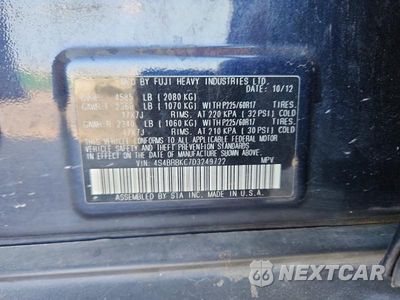 Zdjęcie 13 z 13 samochodu: 2013 SUBARU OUTBACK 2.5I LIMITED VIN:4S4BRBKC7D3249722 - miniatura