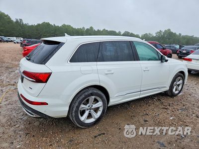 Trzecie zdjęcie samochodu z tyłu: 2021 AUDI Q7 PREMIUM VIN:WA1AXAF78MD033556 - miniatura