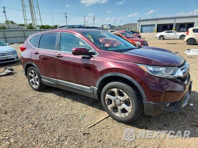 Czwarte zdjęcie samochodu z boku: 2019 HONDA CR-V EXL VIN:5J6RW2H89KL014762 - miniatura