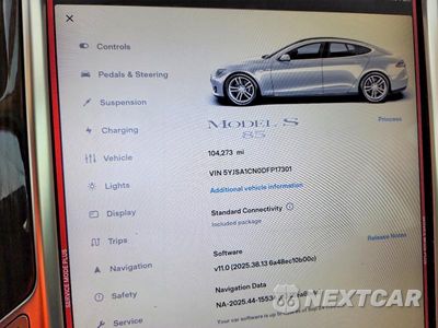 Zdjęcie 9 z 12 samochodu: 2013 TESLA MODEL S VIN:5YJSA1CN0DFP17301 - miniatura