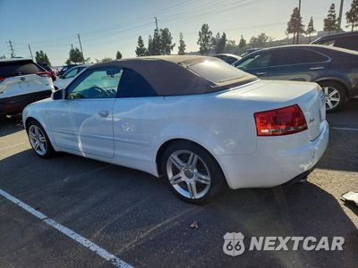 Drugie zdjęcie samochodu z przodu: 2007 AUDI A4 2.0T CABRIOLET VIN:WAUAF48H77K022917 - miniatura