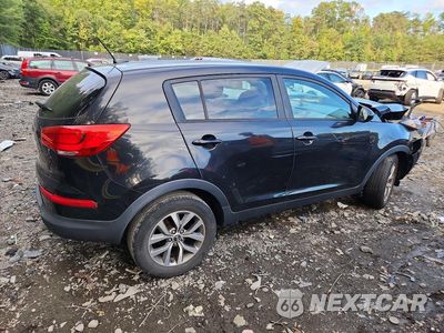 Trzecie zdjęcie samochodu z tyłu: 2016 KIA SPORTAGE LX VIN:KNDPB3AC0G7806778 - miniatura