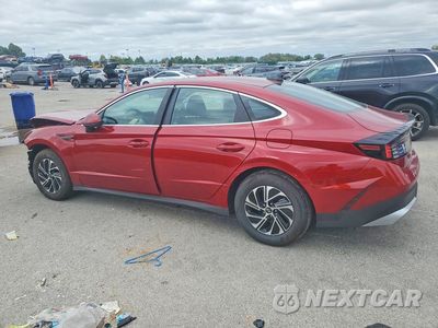 Drugie zdjęcie samochodu z przodu: 2026 HYUNDAI SONATA HYBRID BLUE VIN:KMHL24JJ5TA165333 - miniatura