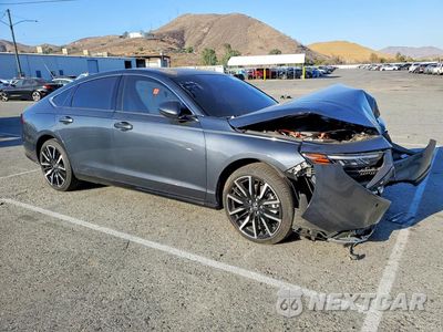 Czwarte zdjęcie samochodu z boku: 2025 HONDA ACCORD TOURING HYBRID VIN:1HGCY2F84SA024489 - miniatura