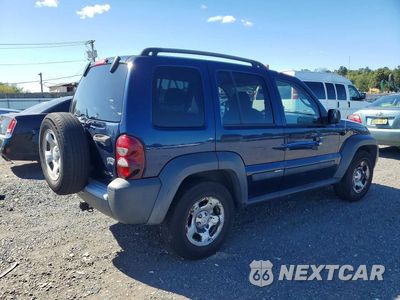 Trzecie zdjęcie samochodu z tyłu: 2006 JEEP LIBERTY SPORT VIN:1J4GL48K06W190157 - miniatura