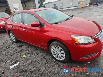 Czwarte zdjęcie samochodu z boku: 2014 NISSAN SENTRA SV VIN:3N1AB7AP9EY294260 - miniatura
