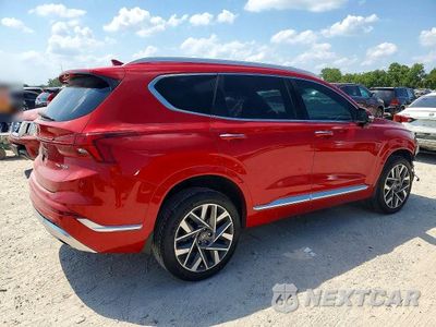 Trzecie zdjęcie samochodu z tyłu: 2022 HYUNDAI SANTA FE CALLIGRAPHY VIN:5NMS5DAL9NH422611 - miniatura