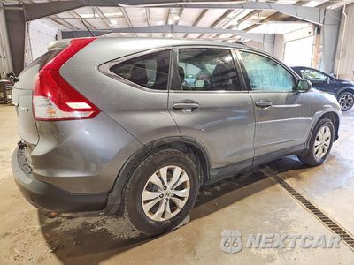Trzecie zdjęcie samochodu z tyłu: 2014 HONDA CR-V EX VIN:5J6RM4H57EL087012 - miniatura