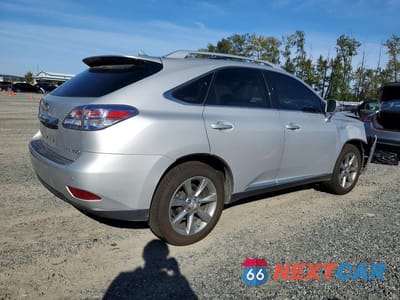 Trzecie zdjęcie samochodu z tyłu: 2012 LEXUS RX 350 VIN:2T2BK1BA3CC121934 - miniatura