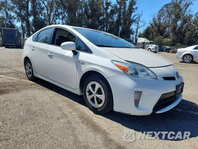 Czwarte zdjęcie samochodu z boku: 2013 TOYOTA PRIUS FOUR VIN:JTDKN3DUXD5639228 - miniatura