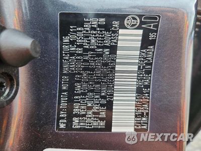 Zdjęcie 12 z 12 samochodu: 2011 TOYOTA COROLLA S VIN:2T1BU4EE8BC716730 - miniatura