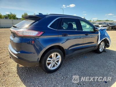 Trzecie zdjęcie samochodu z tyłu: 2017 FORD EDGE SEL VIN:2FMPK4J92HBB74428 - miniatura