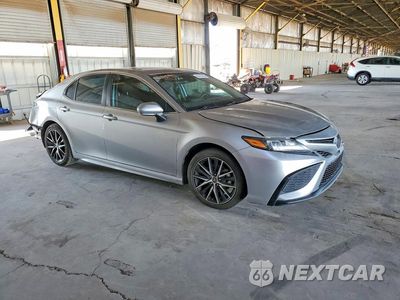 Czwarte zdjęcie samochodu z boku: 2023 TOYOTA CAMRY SE VIN:4T1G11AK1PU786021 - miniatura