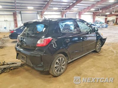 Trzecie zdjęcie samochodu z tyłu: 2021 MITSUBISHI MIRAGE ES VIN:ML32AUHJ5MH012889 - miniatura