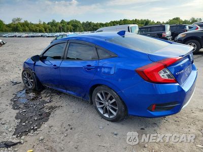 Drugie zdjęcie samochodu z przodu: 2019 HONDA CIVIC EX VIN:19XFC1F37KE209366 - miniatura