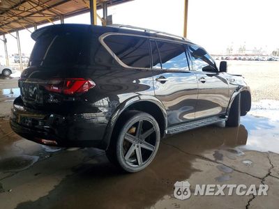Trzecie zdjęcie samochodu z tyłu: 2018 INFINITI QX80 BASE VIN:JN8AZ2ND4J9840477 - miniatura