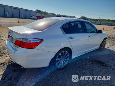 Trzecie zdjęcie samochodu z tyłu: 2014 HONDA ACCORD SPORT VIN:1HGCR2F57EA165080 - miniatura