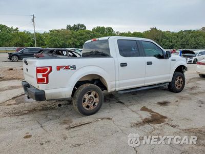 Trzecie zdjęcie samochodu z tyłu: 2019 FORD F150 SUPERCREW VIN:1FTEW1E54KKC02281 - miniatura