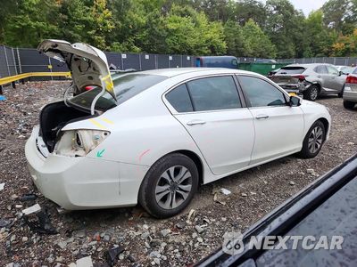 Trzecie zdjęcie samochodu z tyłu: 2013 HONDA ACCORD LX VIN:1HGCR2F37DA250661 - miniatura