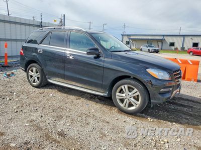 Czwarte zdjęcie samochodu z boku: 2014 MERCEDES-BENZ ML 350 4MATIC VIN:4JGDA5HB7EA417887 - miniatura