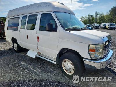 Czwarte zdjęcie samochodu z boku: 2008 FORD ECONOLINE E250 VAN VIN:1FTNS24W18DB51489 - miniatura