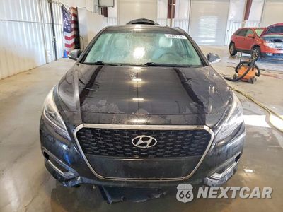 Piąte zdjęcie samochodu w środku: 2016 HYUNDAI SONATA HYBRID SE VIN:KMHE24L10GA026626 - miniatura