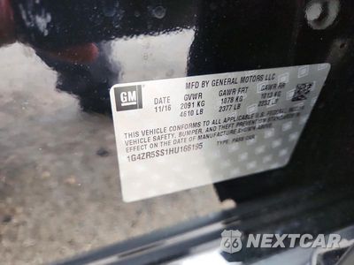 Zdjęcie 12 z 12 samochodu: 2017 BUICK LACROSSE PREMIUM VIN:1G4ZR5SS1HU166195 - miniatura