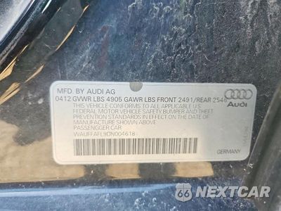 Zdjęcie 12 z 12 samochodu: 2013 AUDI A4 PREMIUM PLUS VIN:WAUFFAFL9DN004618 - miniatura
