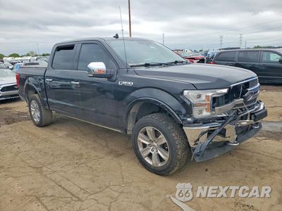 Czwarte zdjęcie samochodu z boku: 2019 FORD F150 SUPERCREW VIN:1FTEW1E40KFA12557 - miniatura
