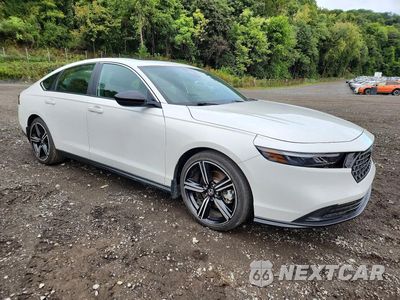 Czwarte zdjęcie samochodu z boku: 2025 HONDA ACCORD HYBRID SPORT VIN:1HGCY2F5XSA008416 - miniatura