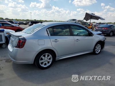 Trzecie zdjęcie samochodu z tyłu: 2010 NISSAN SENTRA 2.0 VIN:3N1AB6AP3AL632091 - miniatura