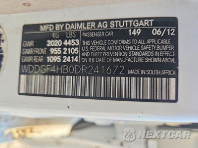 Zdjęcie 12 z 12 samochodu: 2013 MERCEDES-BENZ C 250 VIN:WDDGF4HB0DR241672 - miniatura