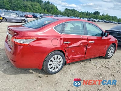 Trzecie zdjęcie samochodu z tyłu: 2013 NISSAN SENTRA S VIN:3N1AB7AP2DL722777 - miniatura