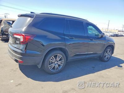 Trzecie zdjęcie samochodu z tyłu: 2022 HONDA PILOT SPORT VIN:5FNYF6H32NB051530 - miniatura