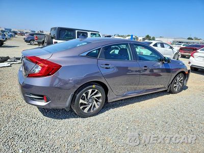 Trzecie zdjęcie samochodu z tyłu: 2017 HONDA CIVIC EX VIN:2HGFC2F75HH507633 - miniatura
