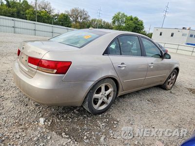 Trzecie zdjęcie samochodu z tyłu: 2008 HYUNDAI SONATA SE VIN:5NPEU46CX8H354643 - miniatura
