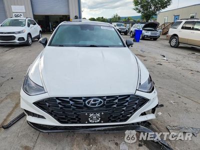 Piąte zdjęcie samochodu w środku: 2023 HYUNDAI SONATA SEL PLUS VIN:KMHL44J27PA299138 - miniatura
