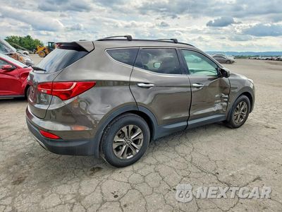 Trzecie zdjęcie samochodu z tyłu: 2014 HYUNDAI SANTA FE SPORT 2.4L VIN:5XYZU3LB7EG222577 - miniatura