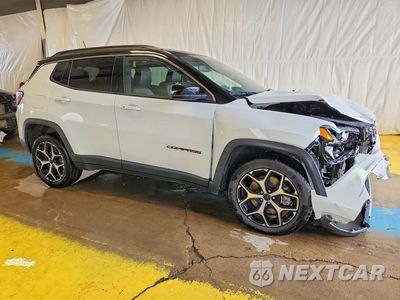 Czwarte zdjęcie samochodu z boku: 2025 JEEP COMPASS LIMITED VIN:3C4NJDCNXST512078 - miniatura