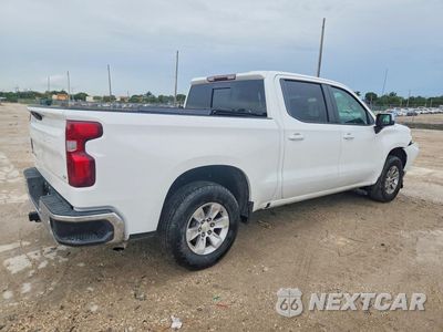 Trzecie zdjęcie samochodu z tyłu: 2020 CHEVROLET SILVERADO C1500 LT VIN:3GCPWCEK2LG303709 - miniatura