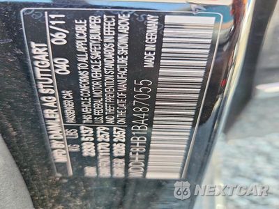 Zdjęcie 12 z 12 samochodu: 2011 MERCEDES-BENZ E 350 4MATIC VIN:WDDHF8HB1BA487055 - miniatura