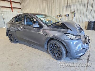 Czwarte zdjęcie samochodu z boku: 2022 TESLA MODEL Y VIN:7SAYGDEE1NA017196 - miniatura