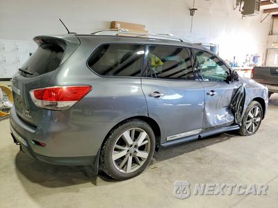 Trzecie zdjęcie samochodu z tyłu: 2015 NISSAN PATHFINDER S VIN:5N1AR2MMXFC707371 - miniatura