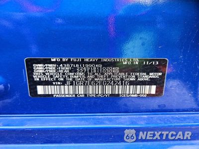 Zdjęcie 25 z 26 samochodu: 2014 SUBARU IMPREZA WRX VIN:JF1GR7E62EG242416 - miniatura