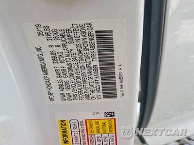 Zdjęcie 12 z 12 samochodu: 2019 HONDA ACCORD EX VIN:1HGCV1F41KA105899 - miniatura