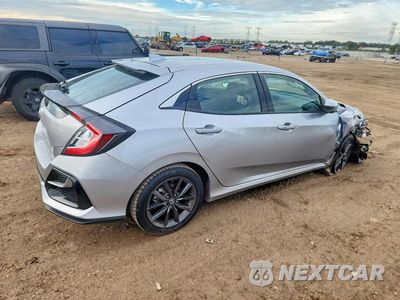 Trzecie zdjęcie samochodu z tyłu: 2021 HONDA CIVIC EX VIN:SHHFK7H61MU227824 - miniatura