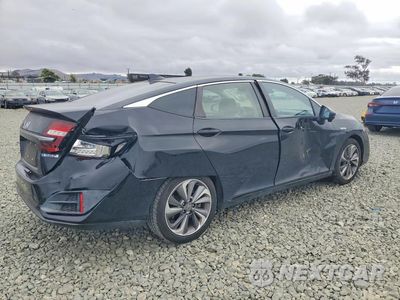 Trzecie zdjęcie samochodu z tyłu: 2019 HONDA CLARITY VIN:JHMZC5F1XKC003872 - miniatura