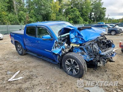 Czwarte zdjęcie samochodu z boku: 2017 TOYOTA TACOMA TRD SPORT VIN:3TMCZ5ANXHM066266 - miniatura
