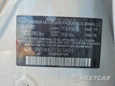 Zdjęcie 12 z 12 samochodu: 2018 HYUNDAI ELANTRA SEL VIN:5NPD84LF2JH238003 - miniatura
